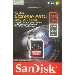 新品 SanDisk Extreme Pro 256Gb 200MB/140MB(その他)