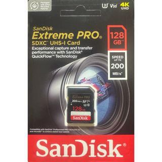 新品SanDisk Extreme Pro 128GB メモリカード(その他)