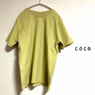 コカ(coca)の美品　コカcoca   半袖　シャツ　M  綿100％　カジュアル(Tシャツ(半袖/袖なし))