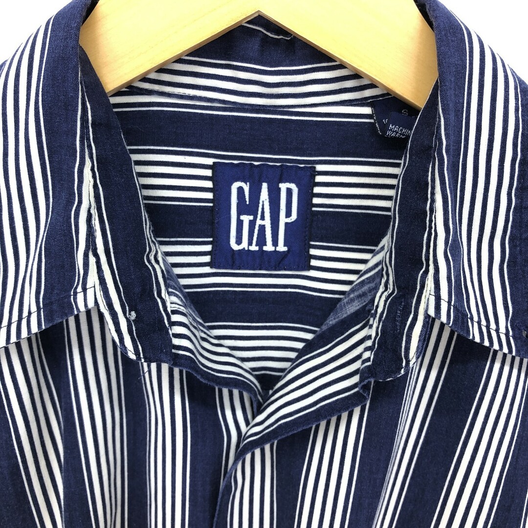 GAP(ギャップ)の古着 90年代 ギャップ GAP オールドギャップ 長袖 ボタンダウンストライプシャツ メンズL ヴィンテージ /eaa422408 メンズのトップス(シャツ)の商品写真