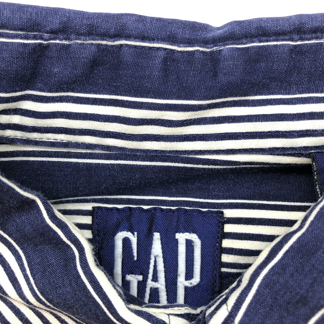 GAP(ギャップ)の古着 90年代 ギャップ GAP オールドギャップ 長袖 ボタンダウンストライプシャツ メンズL ヴィンテージ /eaa422408 メンズのトップス(シャツ)の商品写真