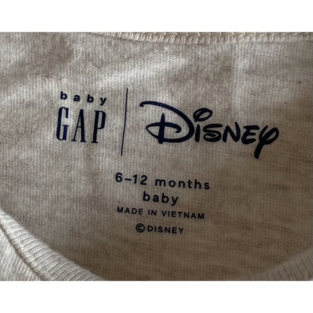 babyGAP(ベビーギャップ)のbaby gap ベビーギャップ　ミニーちゃん柄肩フリルロンパース 70㎝ キッズ/ベビー/マタニティのベビー服(~85cm)(ロンパース)の商品写真