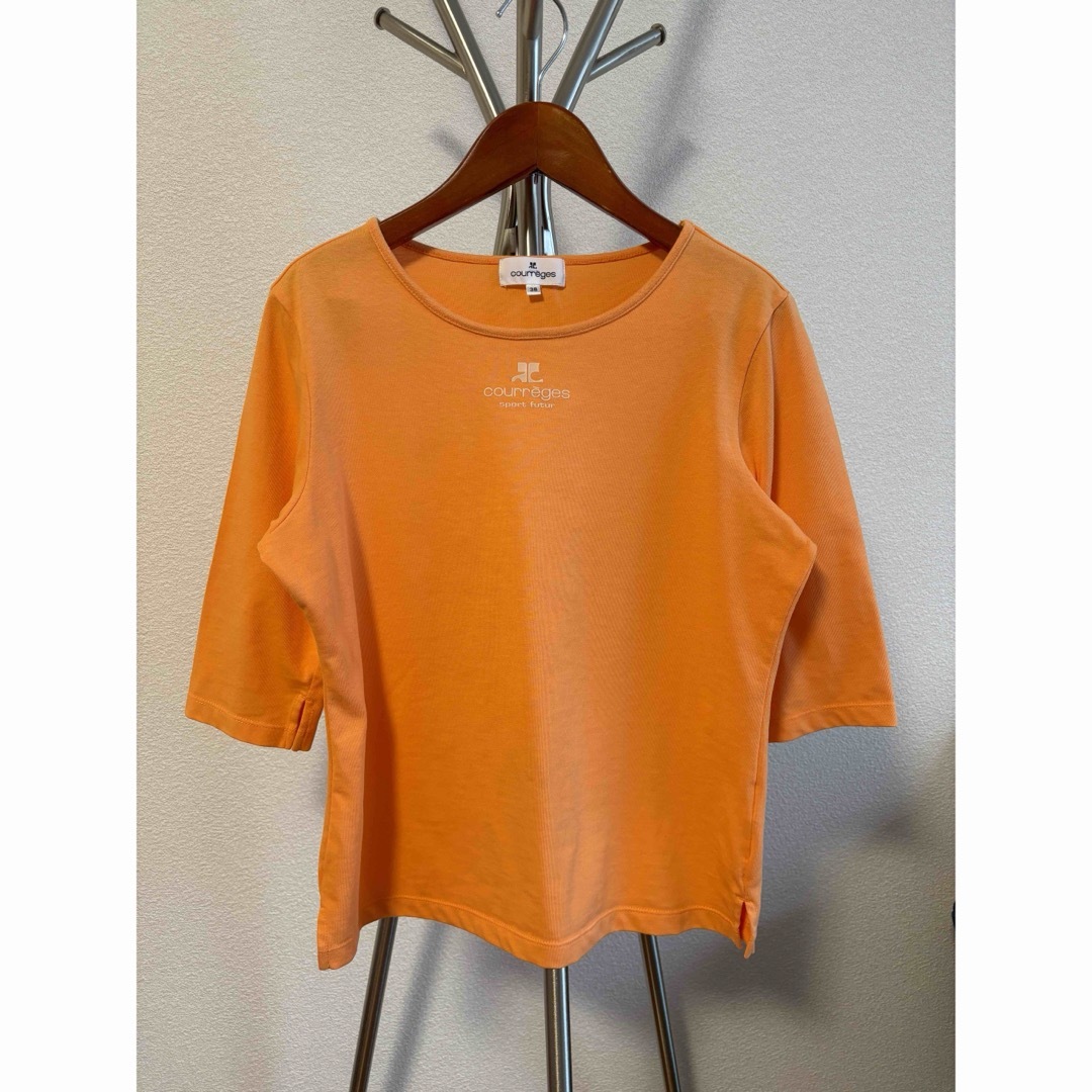 Courreges(クレージュ)のクレージュ　カットソー　Ｔシャツ レディースのトップス(Tシャツ(半袖/袖なし))の商品写真