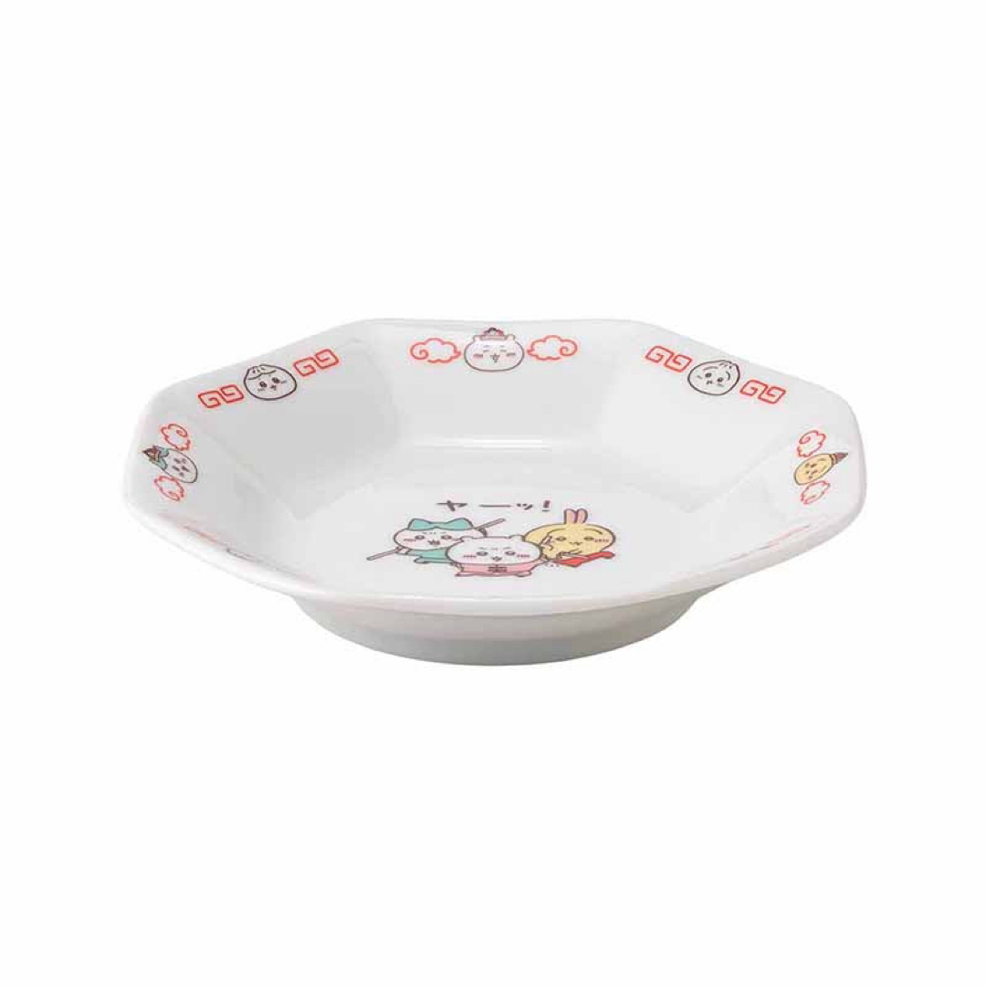 新品☆ちいかわ飯店【ちいかわ&ハチワレ&うさぎ】チャーハン皿 新品☆ちいかわ飯店【ちいかわ&ハチワレ&うさぎ】チャーハン皿