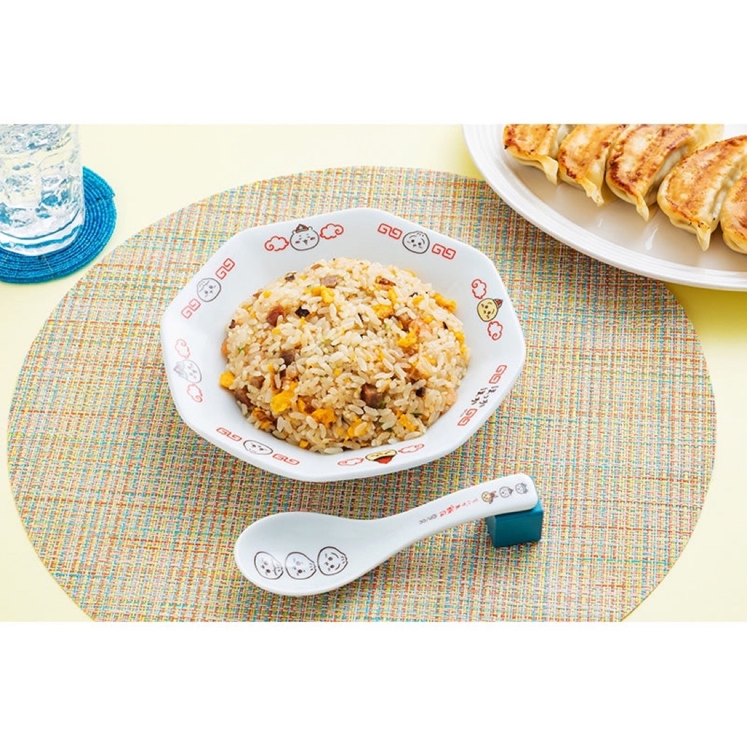 新品☆ちいかわ飯店【ちいかわ&ハチワレ&うさぎ】チャーハン皿 新品☆ちいかわ飯店【ちいかわ&ハチワレ&うさぎ】チャーハン皿