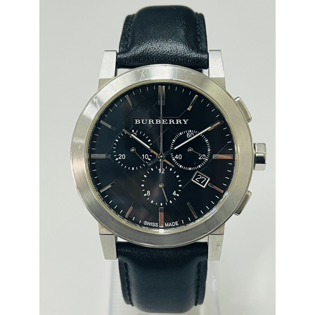 【電池交換済】BURBERRY バーバリー クロノグラフ 腕時計 BU9356