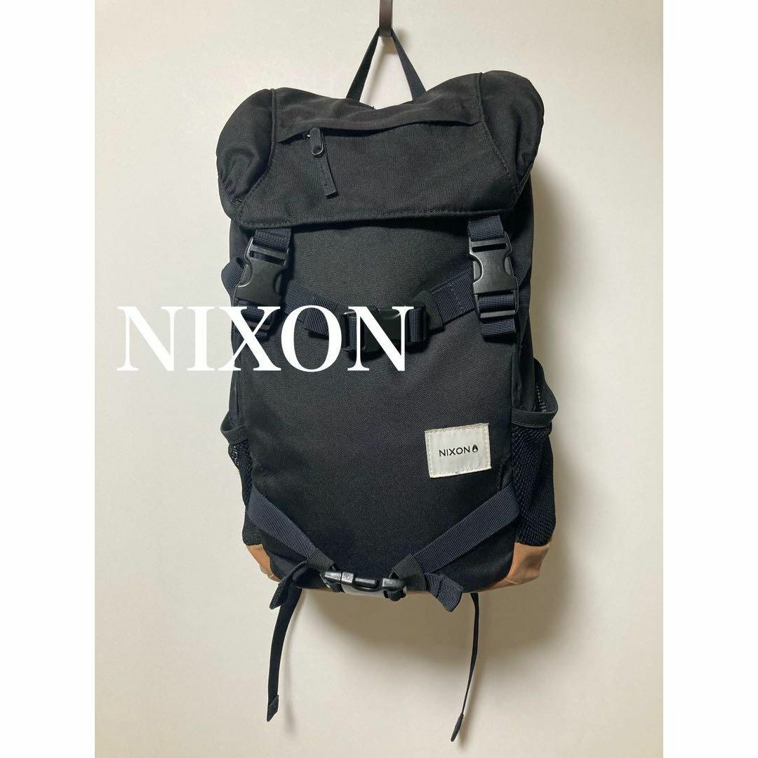 NIXON(ニクソン)のNIXON   ニクソン　リュックサック　バックパック　ブラック メンズのバッグ(バッグパック/リュック)の商品写真