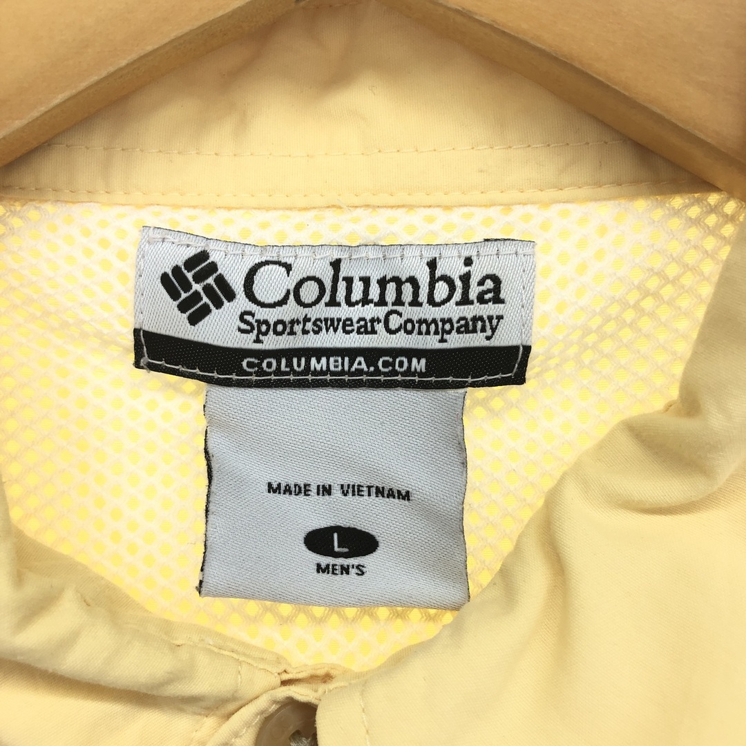 Columbia(コロンビア)の古着 コロンビア Columbia PFG ボタンダウン 長袖 フィッシングシャツ メンズL /eaa423704 メンズのトップス(シャツ)の商品写真