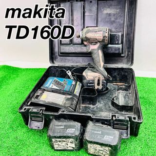 マキタ(Makita)のmakita マキタ インパクトドライバー　TD160D 純正バッテリー(その他)