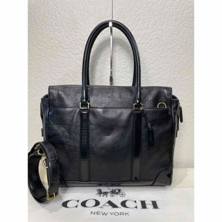 コーチ(COACH)の【良品】定価10万　コーチ　メンテ済み　トート　ビジネス　バッグ　レザー　246(ビジネスバッグ)