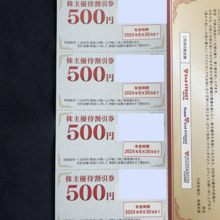 最安★早い者勝ち★ゲオ株主優待券2000円分(500円×4枚)(ショッピング)