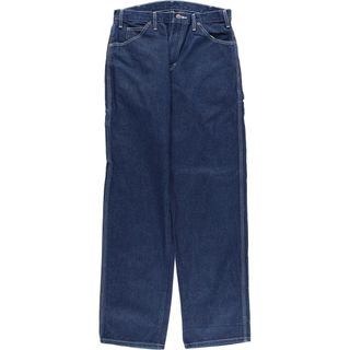 ディッキーズ(Dickies)の古着 濃紺 ディッキーズ Dickies デニム ペインターパンツ メンズw33 /eaa421230(デニム/ジーンズ)