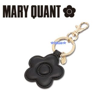 マリークワント(MARY QUANT)のマリークワント バッグチャーム 黒 キーホルダー(チャーム)