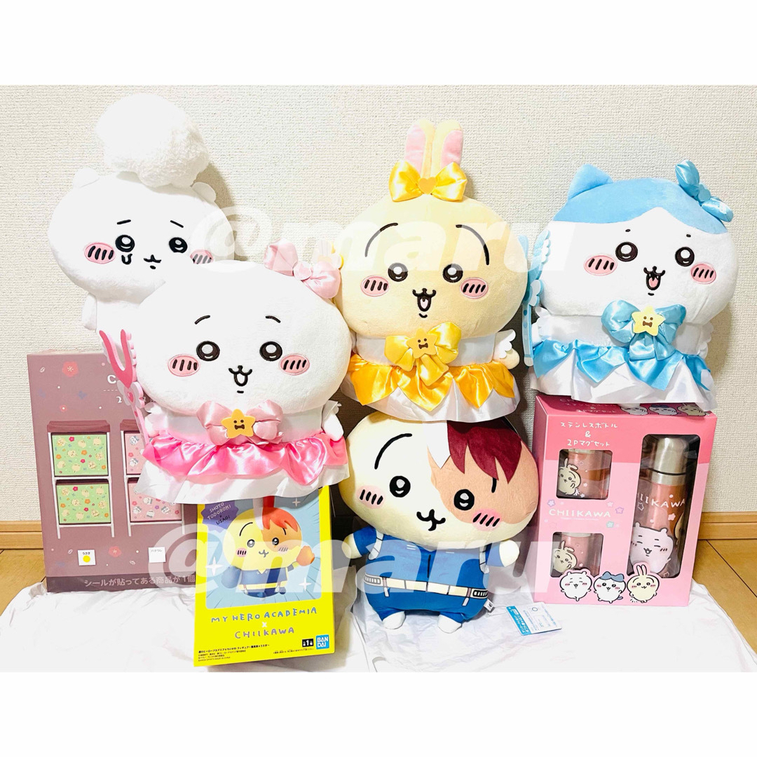 ちいかわ うさぎ ハチワレ モモンガ まとめ売りの通販 by まる ｜ラクマ