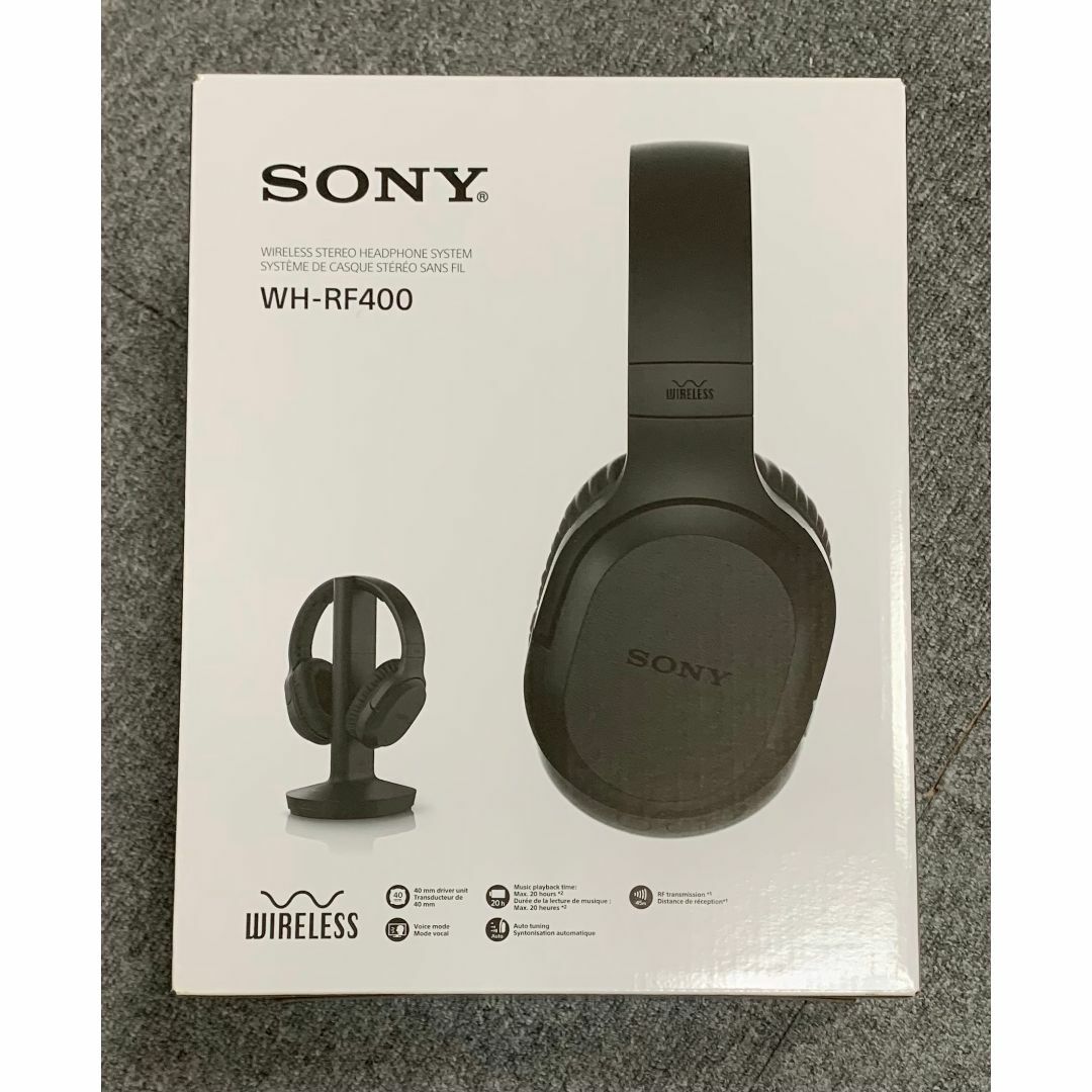 SONY - ソニーSONY WH-RF400 ワイヤレスTVヘッドホン