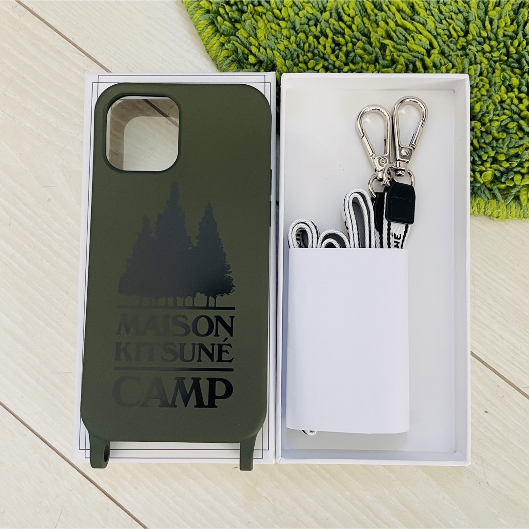 MAISON KITSUNE'(メゾンキツネ)の新品 メゾンキツネ スマホストラップ iPhone 12 12pro 携帯ケース スマホ/家電/カメラのスマホアクセサリー(iPhoneケース)の商品写真