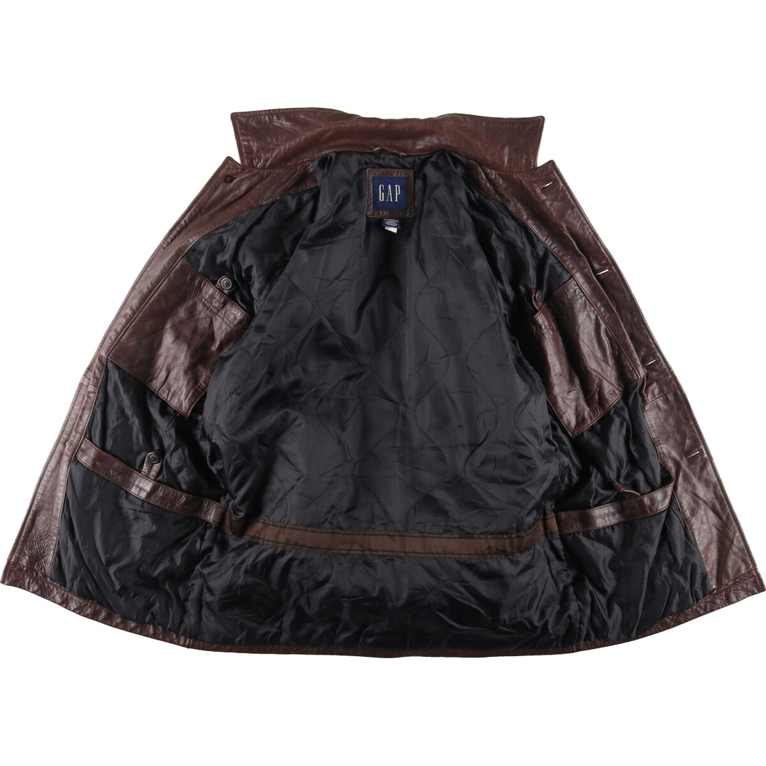 GAP - 古着 90年代 ギャップ GAP オールドギャップ レザーカー GAP - 古着 90年代 ギャップ GAP オールドギャップ レザーカー
