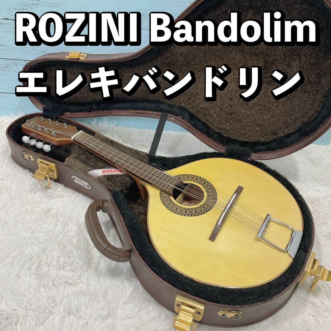 ROZINI Bandolim/エレキバンドリン オリジナルハードケース付き 楽器の弦楽器(ヴァイオリン)の商品写真