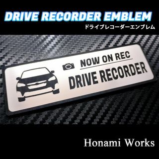 スバル(スバル)の前モデル GT 前期 XV ドライブレコーダー エンブレム ドラレコ ステッカー(車外アクセサリ)