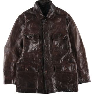 ギャップ(GAP)の古着 00年代 ギャップ GAP genuine leather レザージャケット メンズS /evb004618(レザージャケット)