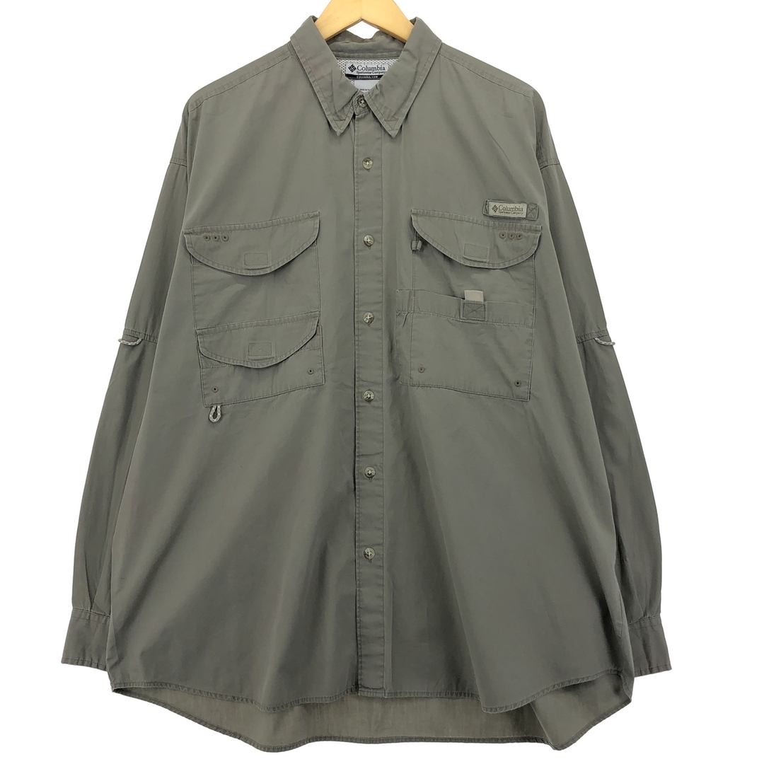 Columbia(コロンビア)の古着 00年代 コロンビア Columbia PFG 長袖 フィッシングシャツ メンズXL /eaa422696 メンズのトップス(シャツ)の商品写真