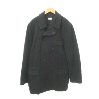 ポールスミス(Paul Smith)のポールスミス トレンチ コート ダブル ロング アウター ウール 厚手 L(トレンチコート)