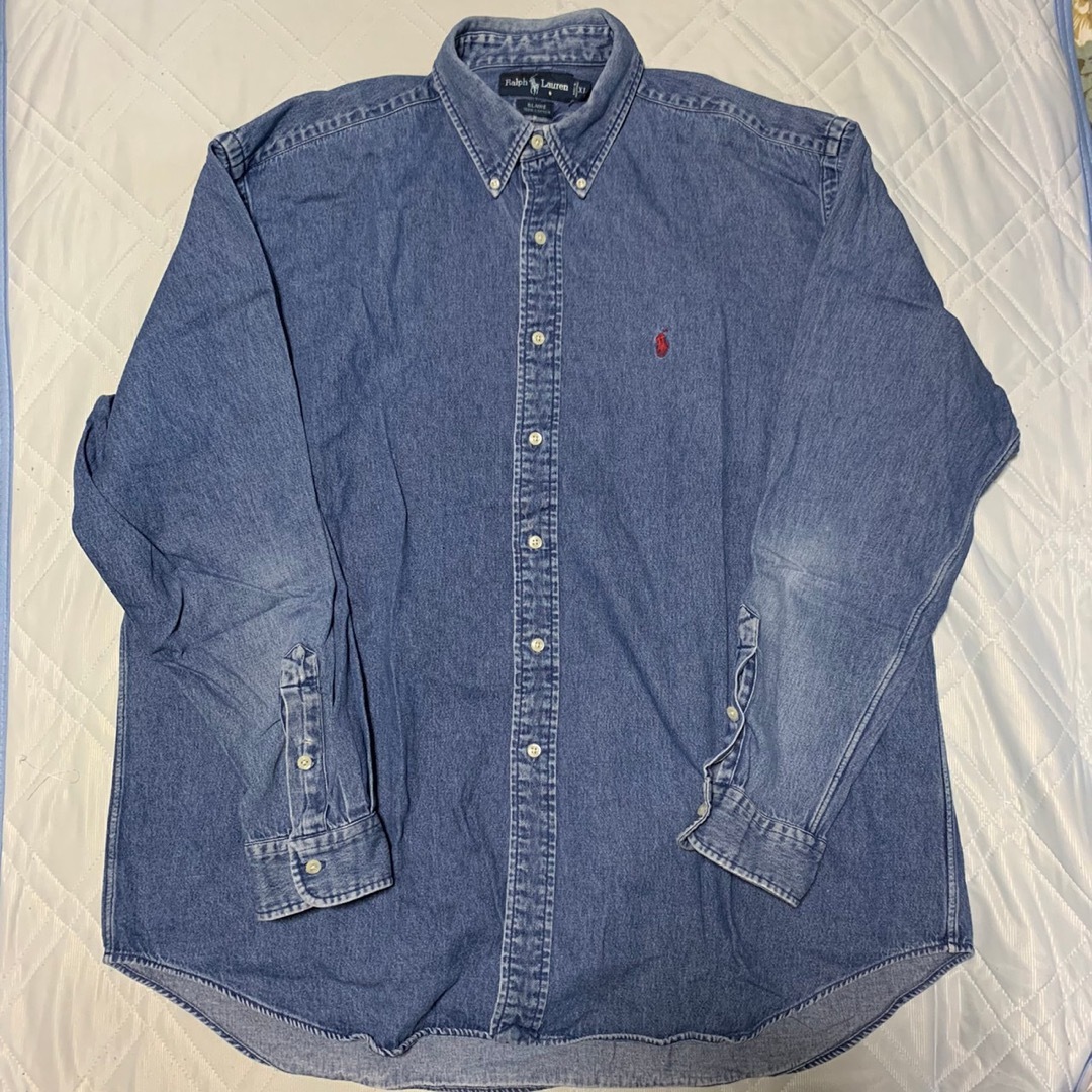 Ralph Lauren(ラルフローレン)のRalph Lauren デニムシャツ BLAIRE XL メンズのトップス(シャツ)の商品写真