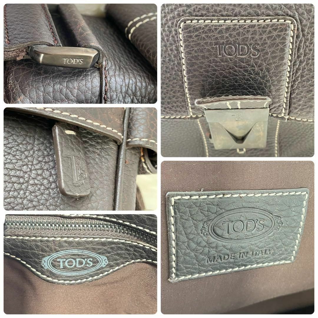 TOD'S(トッズ)のTOD'S トッズ　レザー　ビジネスバッグ　ブリーフケース　2way 349 メンズのバッグ(ビジネスバッグ)の商品写真