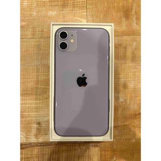 アイフォーン(iPhone)のアップル iPhone11 128GB パープル(スマートフォン本体)