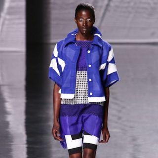 イッセイミヤケ(ISSEY MIYAKE)の★2013年 イッセイミヤケ★プリーツ ドッキングジャケット コレクションライン(その他)