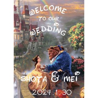 ディズニー(Disney)のディズニー　ウェルカムボード　結婚式(ウェルカムボード)