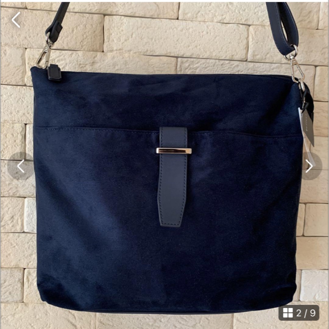 ReFLEcT(リフレクト)のReflectショルダーバッグ　紺 レディースのバッグ(ショルダーバッグ)の商品写真