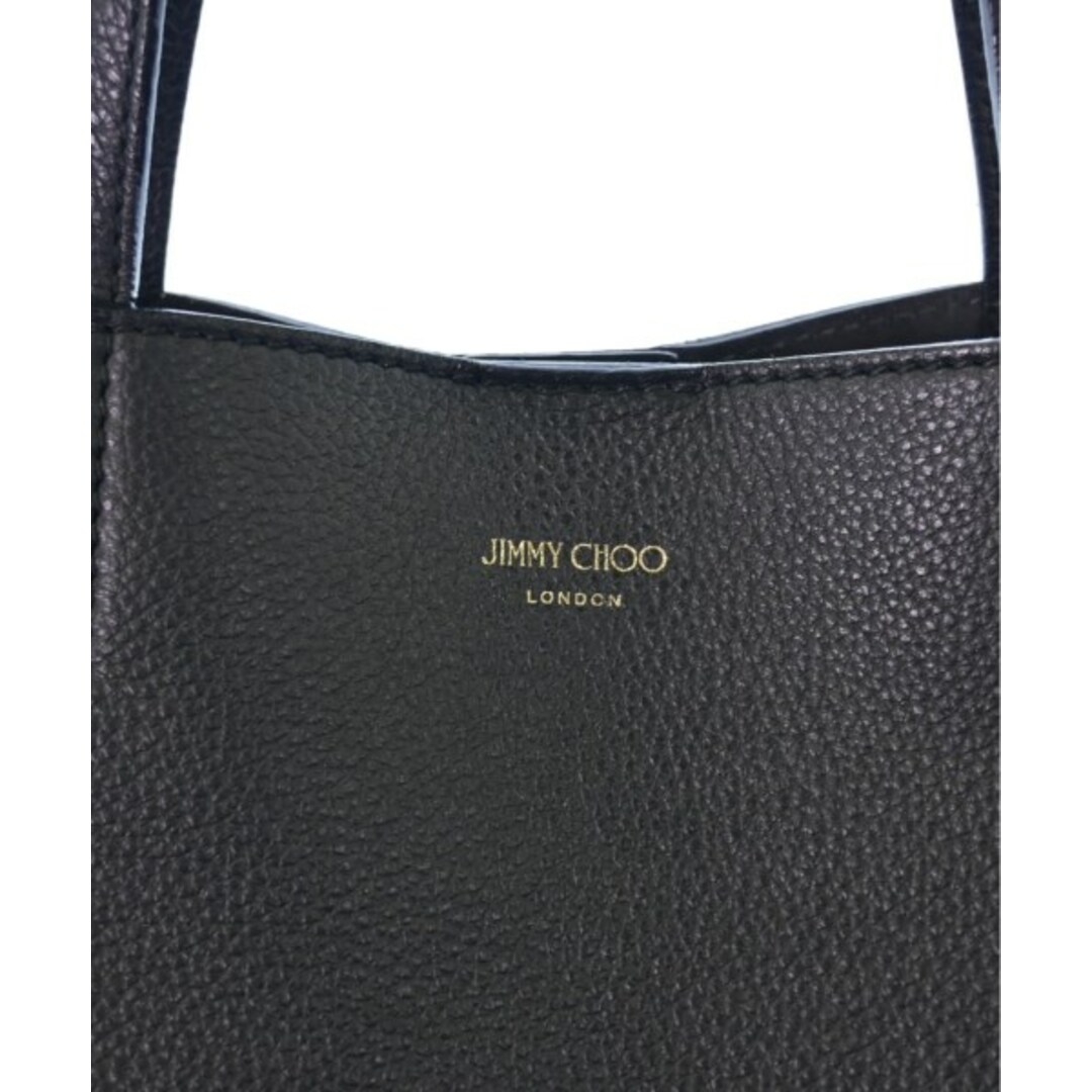 JIMMY CHOO(ジミーチュウ)のJIMMY CHOO ジミーチュー トートバッグ - 黒 【古着】【中古】 メンズのバッグ(トートバッグ)の商品写真