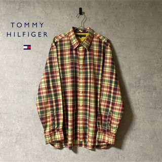 トミーヒルフィガー(TOMMY HILFIGER)のTOMMY HILFIGER トミーヒルフィガー チェックシャツ(シャツ)