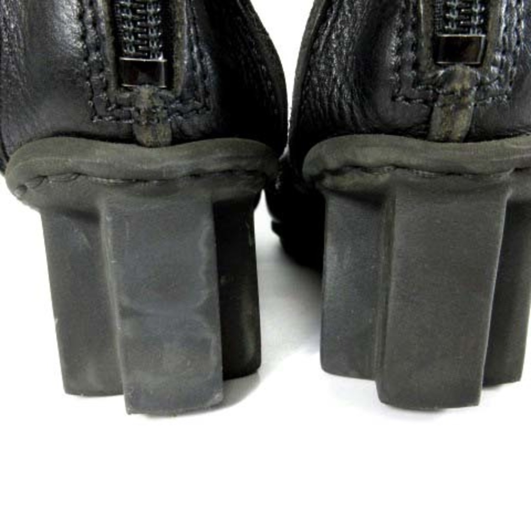 trippen(トリッペン)のトリッペン ショートブーツ シューズ レザー 変形ソール 黒 39 24.5cm レディースの靴/シューズ(ブーツ)の商品写真