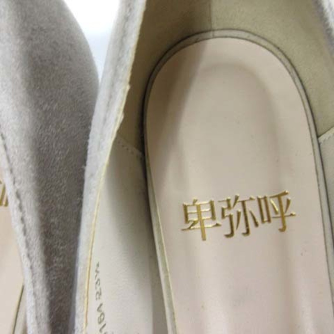 卑弥呼(ヒミコ)のヒミコ 卑弥呼 パンプス シューズ ローヒール ポインテッドトゥ 23.5cm レディースの靴/シューズ(ハイヒール/パンプス)の商品写真