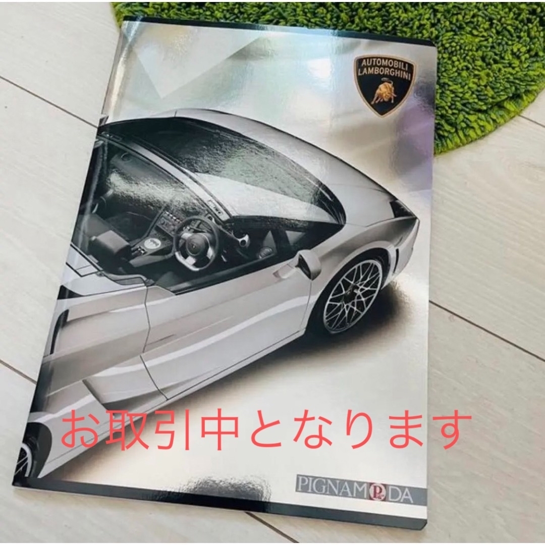 Lamborghini(ランボルギーニ)の新品 ランボルギーニ メタリック A4 ノート インテリア/住まい/日用品の文房具(ノート/メモ帳/ふせん)の商品写真