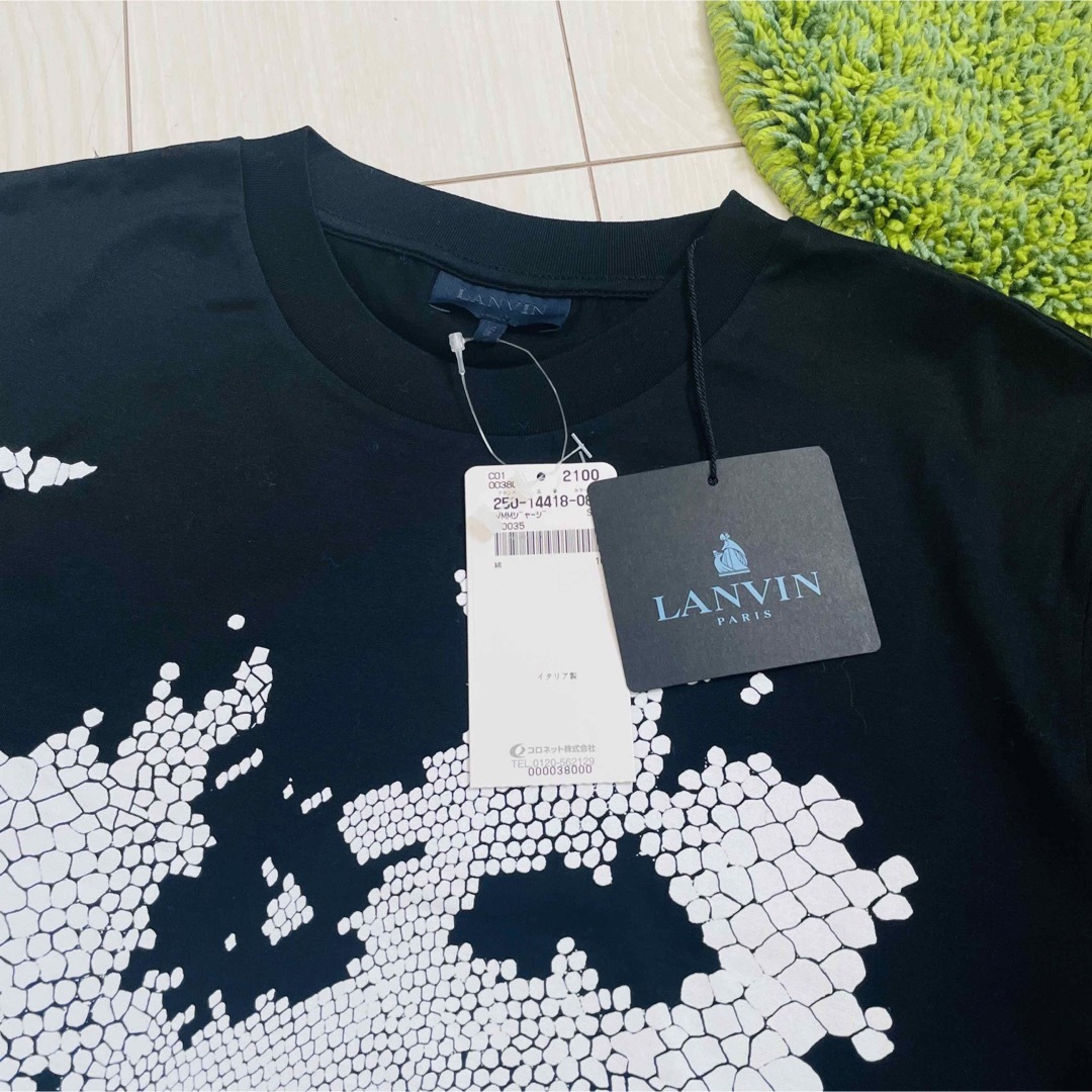 LANVIN(ランバン)の新品 LANVIN ランバン イラスト Tシャツ 定価41800円 メンズのトップス(Tシャツ/カットソー(半袖/袖なし))の商品写真