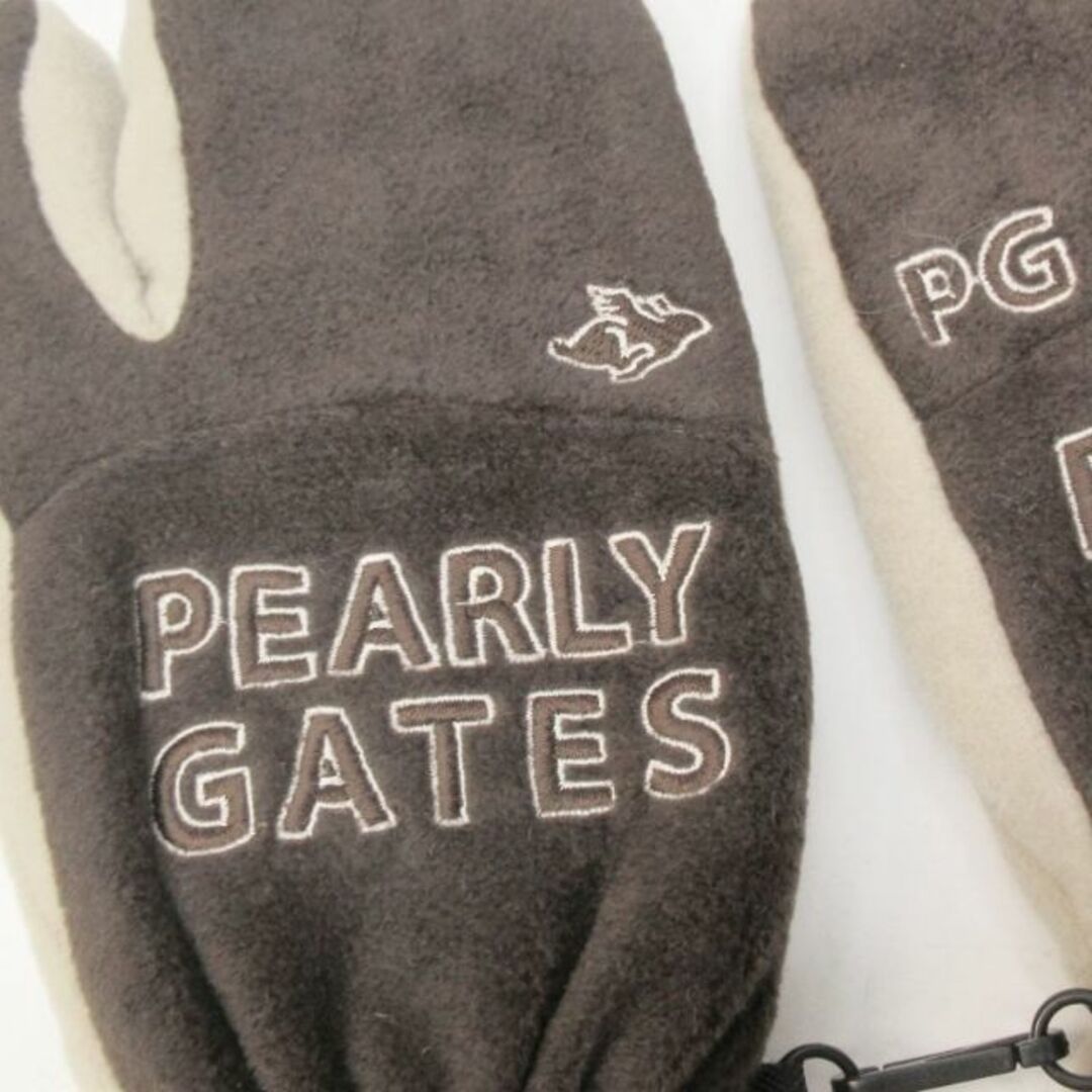PEARLY GATES - パーリーゲイツ ミトングローブ ゴルフ 手袋 フリース