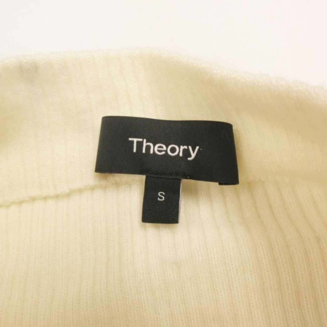 theory(セオリー)のセオリー 近年 リブニット セーター ウール バイカラー ハイネック S レディースのトップス(ニット/セーター)の商品写真
