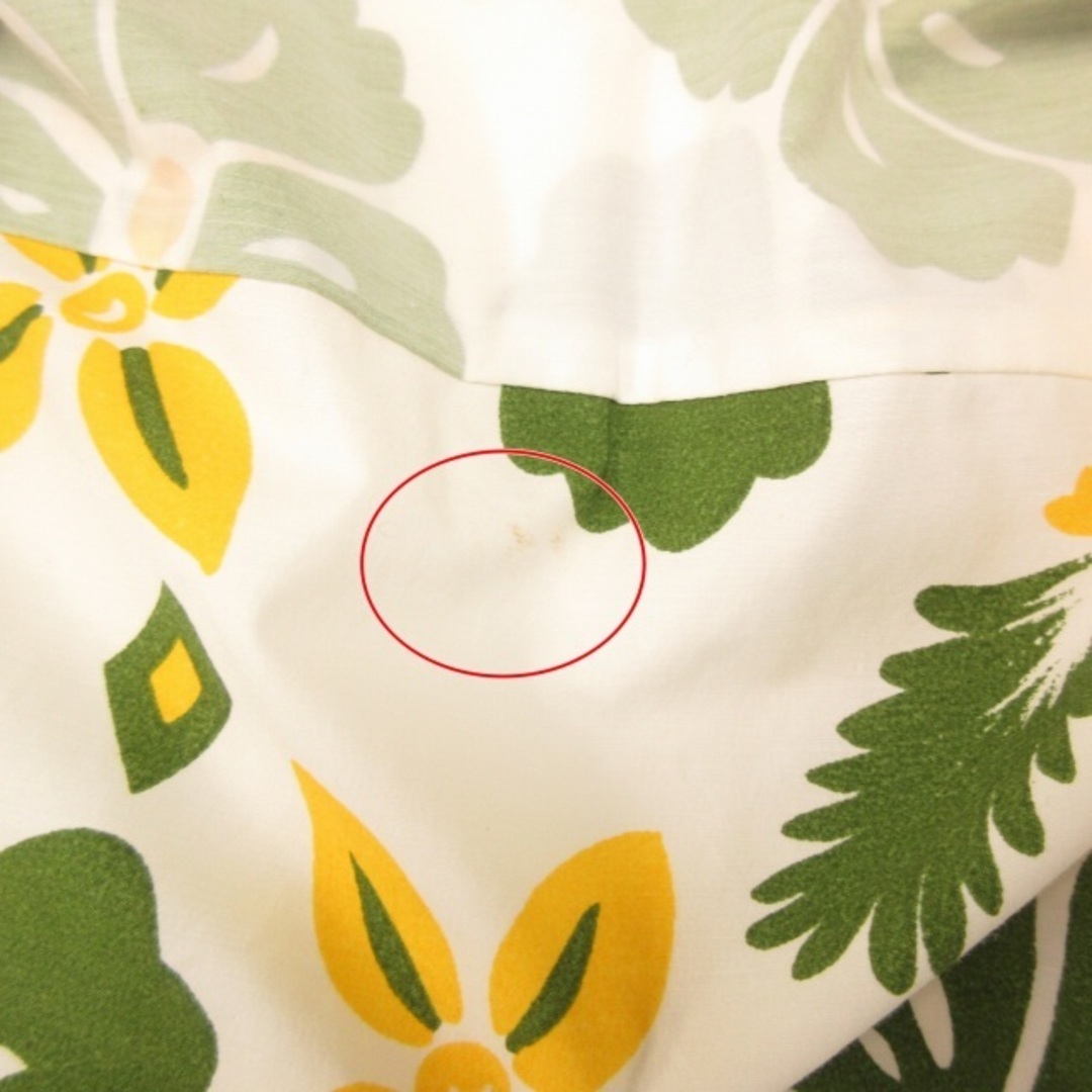 Jil Sander(ジルサンダー)のジルサンダー 美品 小さいサイズ アロハシャツ 花柄 コットン 半袖 34 レディースのトップス(シャツ/ブラウス(半袖/袖なし))の商品写真