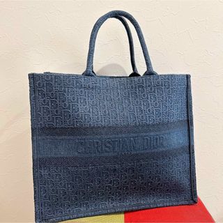 クリスチャンディオール(Christian Dior)の【国内正規品】Dior ディオール ブックトート ラージ デニム レディ(トートバッグ)