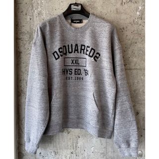 ディースクエアード(DSQUARED2)のDSQUARED2 ディースクエアード スウェット トレーナー グレー M(スウェット)