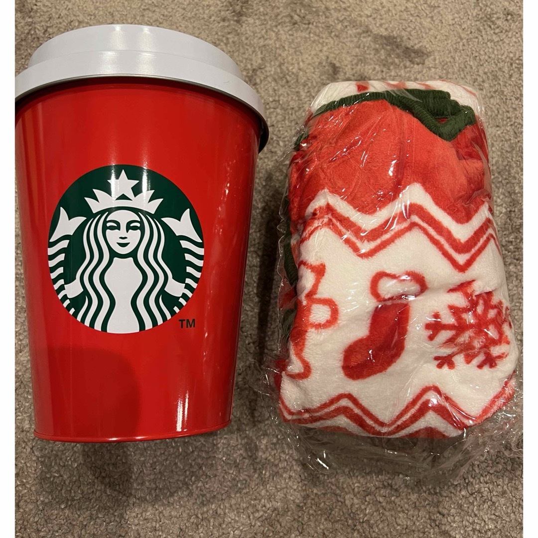 Starbucks Coffee(スターバックスコーヒー)のスターバックスコーヒービック缶入りブランケット その他のその他(その他)の商品写真