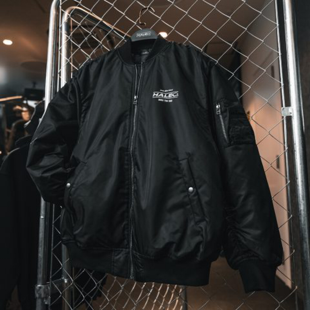 HALEO MA-1 JACKET BLACK | フリマアプリ ラクマ