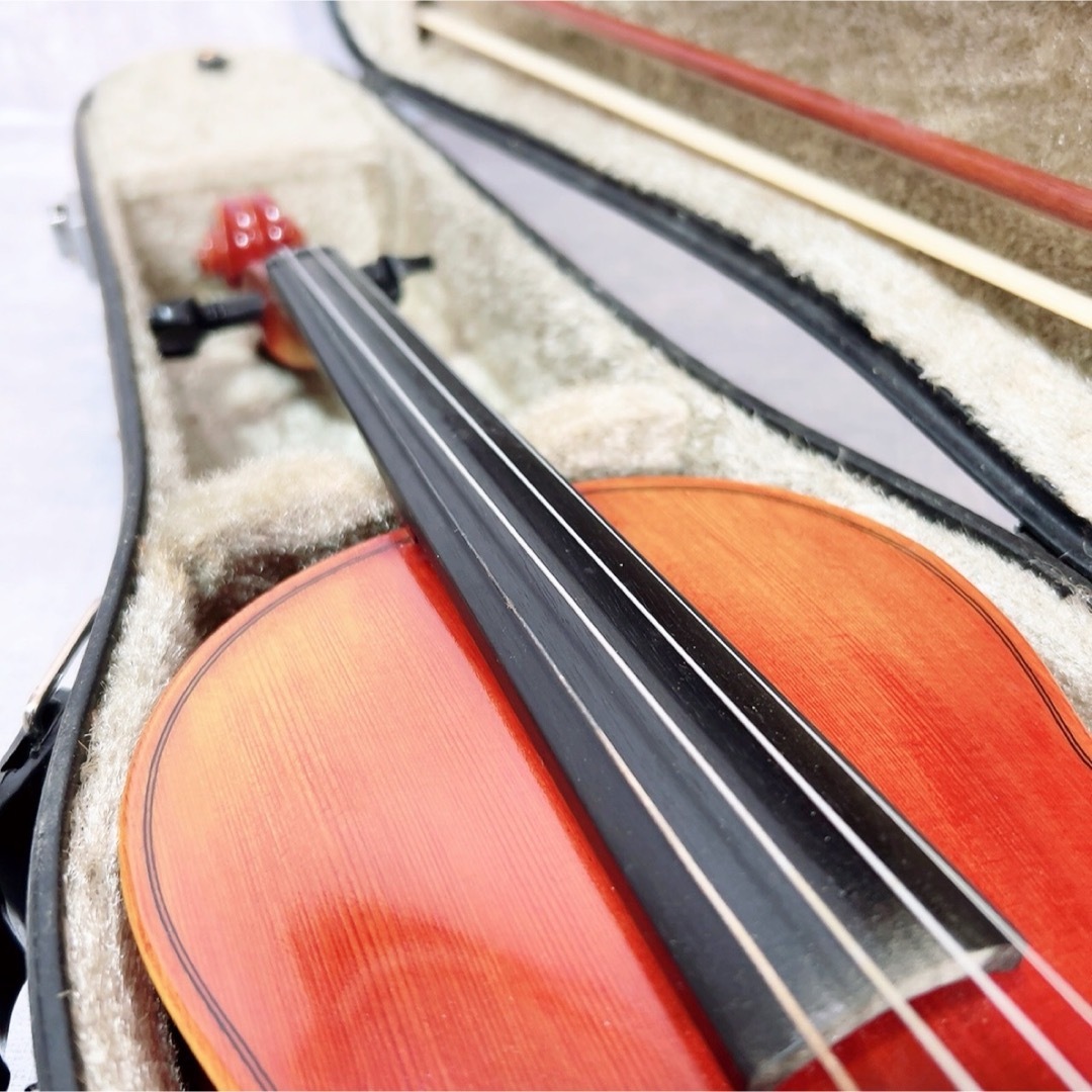 スズキ(スズキ)の【名作】SUZUKI 鈴木バイオリン NO520 1/2 ANNO.1986 楽器の弦楽器(ヴァイオリン)の商品写真