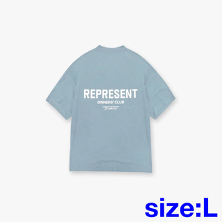 リプレゼント(REPRESENT（C）)のREPRESENT　OWNERS CLUB TEE　POWDER BLUE(Tシャツ/カットソー(半袖/袖なし))