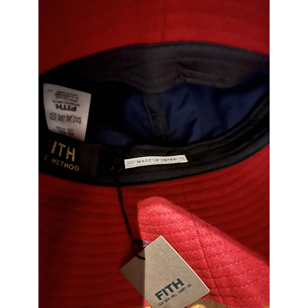 FITH(フィス)のFITH ハット　新品　未使用　タグ付き キッズ/ベビー/マタニティのこども用ファッション小物(帽子)の商品写真