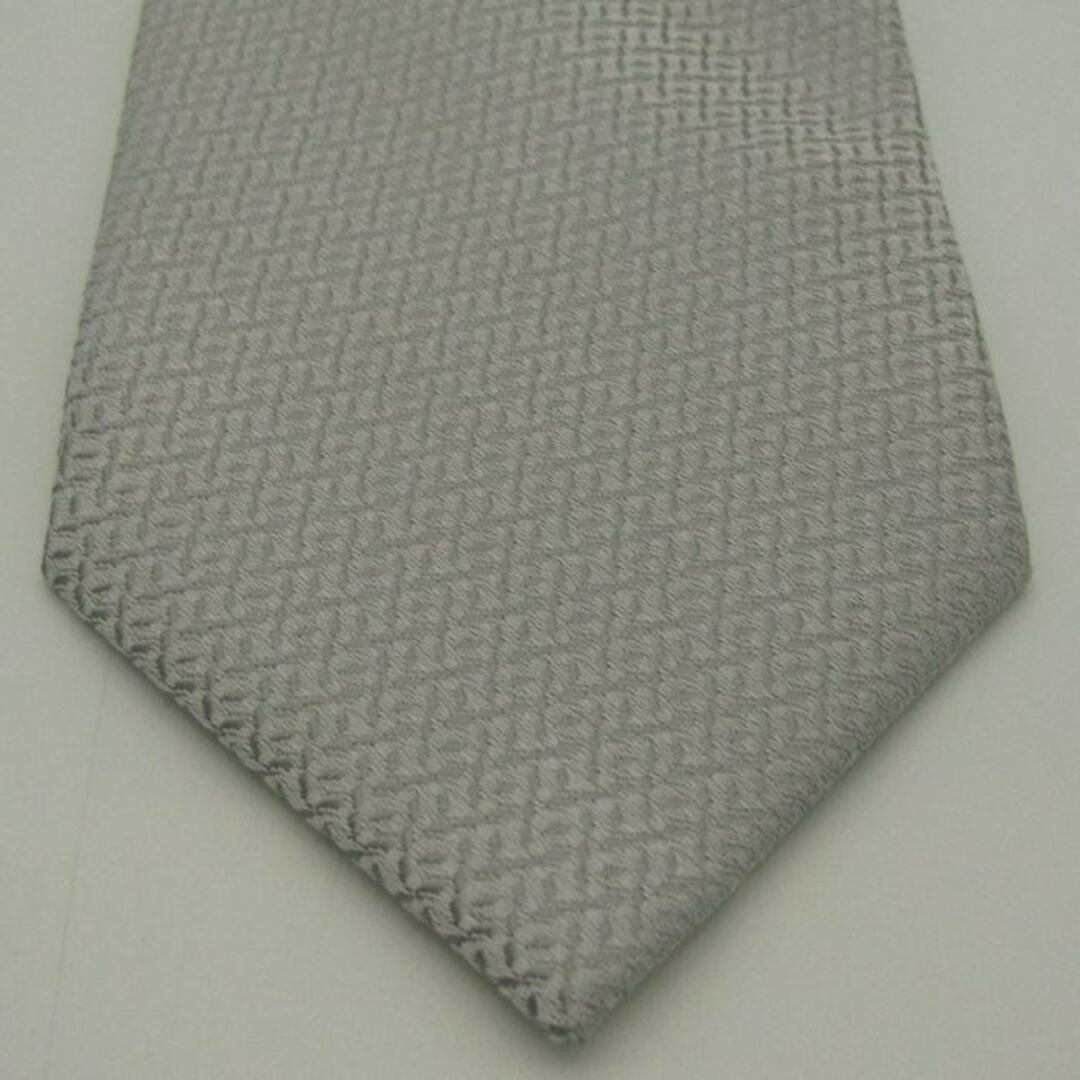 パーフェクトスーツ ブランド ネクタイ 小紋柄 無地ソリッド メンズ ホワイト P.S.FA メンズのファッション小物(ネクタイ)の商品写真