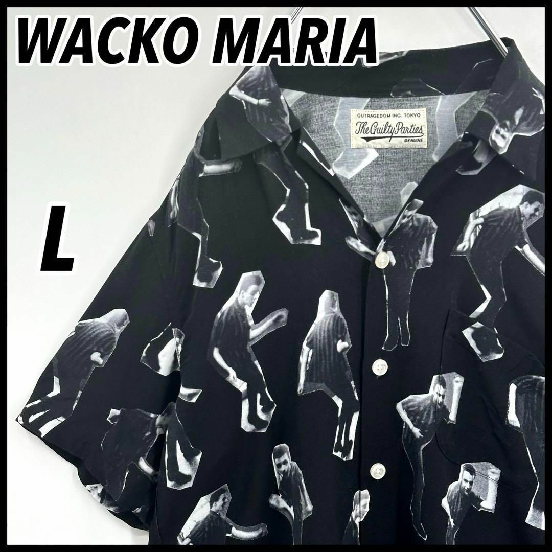 WACKO MARIA(ワコマリア)の【限定モデル】ワコマリア×ジム・ジャームッシュコラボ　総柄 開襟シャツ 入手困難 メンズのトップス(シャツ)の商品写真